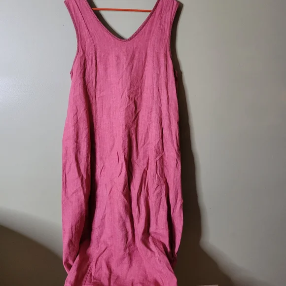 Cynthia Ashby Dresses Cynthia Ashby Pink Minimalist Lagenlook